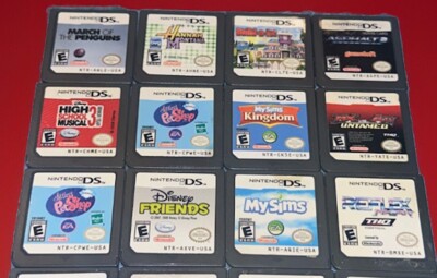 LOT OF 20 NINTENDO 3DS DS Games Boys Girls LPS Sims Disney Friends