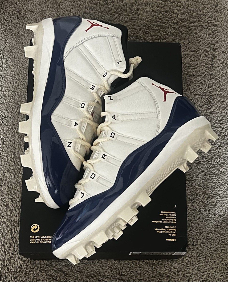 Nike Air Jordan 11 Retro MCS Rare Air Baseball Spikes HM7326-100 Men\'s Size 12 Jordan 11 Mid MCS Cleat Rare Air Men main image 3