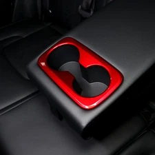 For Kia Sportage NQ5 Center Armrest Box Water Cup Cover Frame Trim Accessories