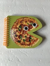 Pen+Gear Googly Eye Plastic Softcover Spiral Pizza Journal. 