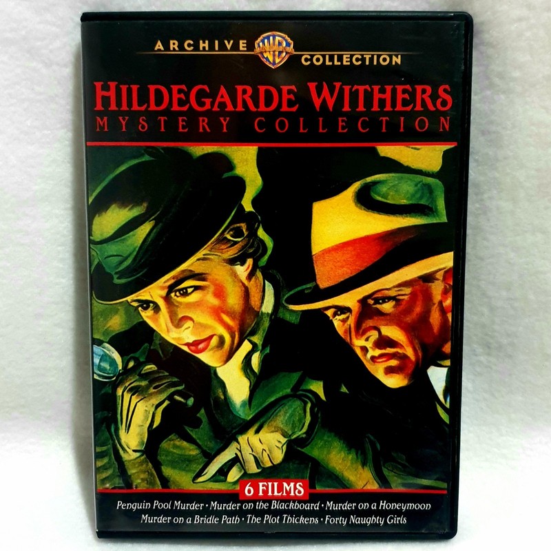 HILDEGARD E WITHERS MYSTERY COLLECTION  Warner Archive Collection 2 DVD SET MINT