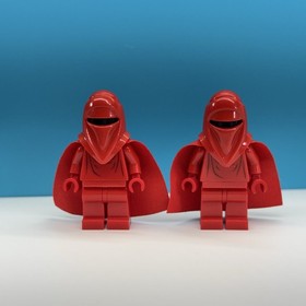 2x LEGO Imperial Royal Guard Minifigure 7264 7166 6211 Star Wars Lot sw0040 Nice