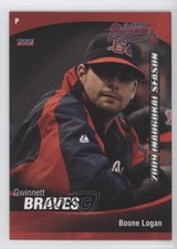 2009 Choice Gwinnett Braves Boone Logan #19 0a2
