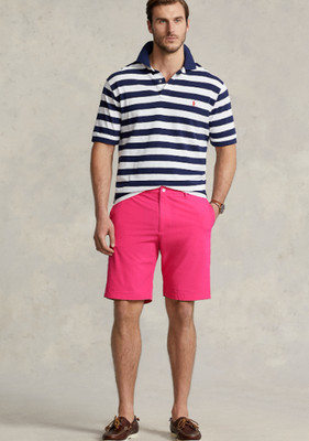 Polo Ralph Lauren Men's Pink Big & Tall All Day Beach Shorts, 42T