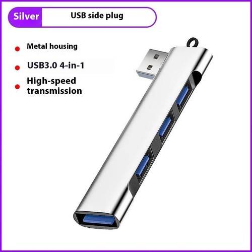 1 Piece 4Port USB 3.0 Hub High Speed Type C Splitter 5Gbps For PC Computer FD - Afbeelding 15 van 16