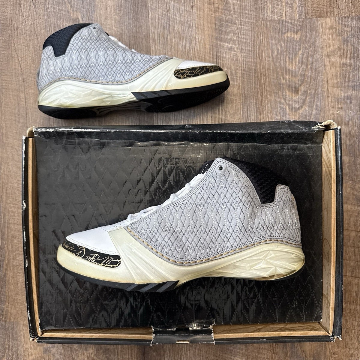 Nike Air Jordan 23 XX3 OG White Stealth Size 10 Sneakers Shoes w