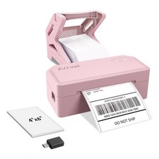 Bluetooth Thermal Label Printer w/ Stand, 4x6 Shipping Label Printer