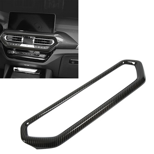 ˜Central Control AC Air Vent Cover Trim Carbon Fiber Style Decorative Sticker - Picture 11 of 22