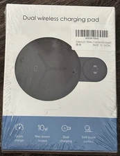 Wireless Charger,Nalwort Dual Wireless Charging Pad A9