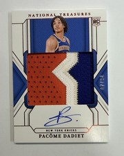 Pacome Dadiet 2024-25 National Treasures RC Auto Patch RPA /24
