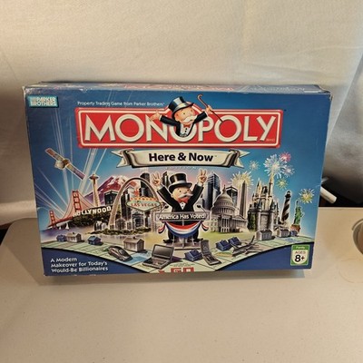 2006 Monopoly Here & Now Edition Parker Brothers Complete Family Board Game