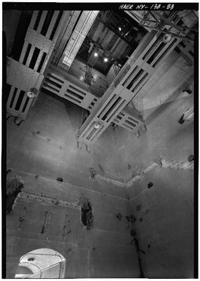 Photo:Hercules NY 1930s Detail View Underside Anchorage Beams Level 3