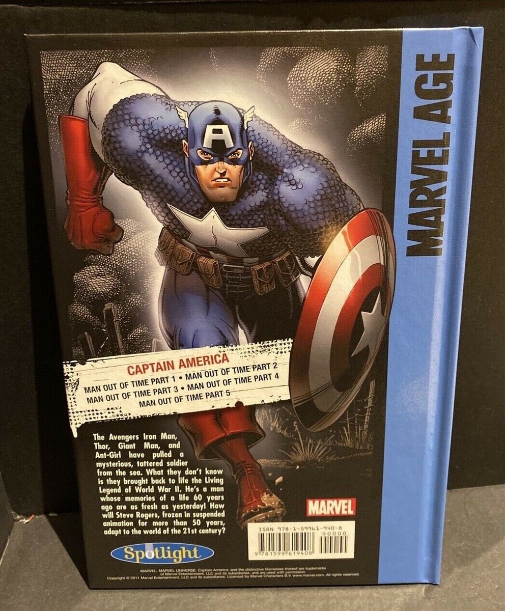 Marvel Age Captain America Man Out Of Time Part Graphic Novel