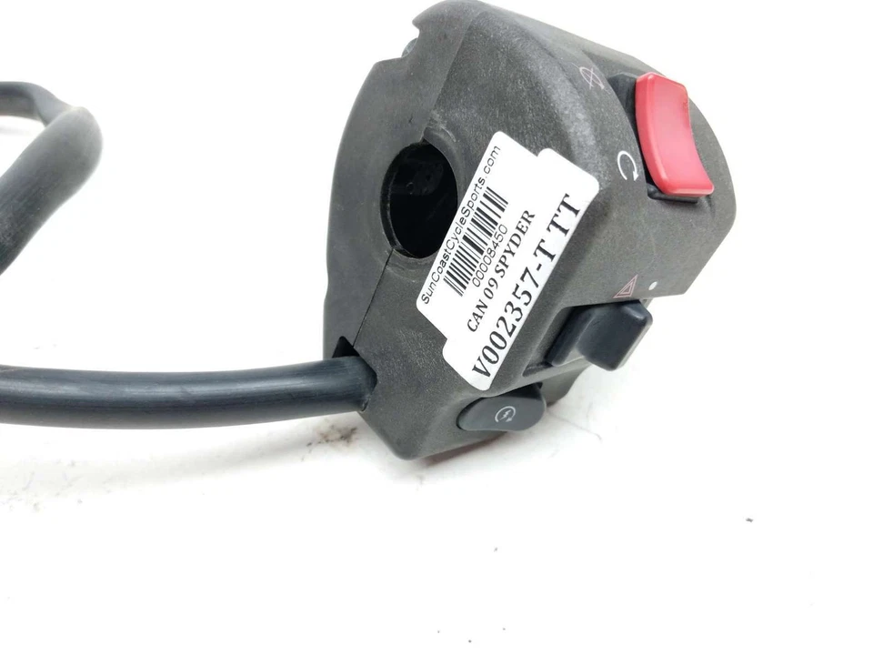 09 Can Am Spyder GS Roadster 990 Right Control Start Stop Switch - Image 2 of 4