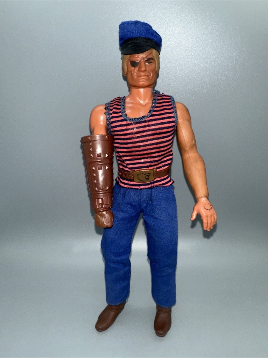 Vintage Mattel Big Jim The Pack Torpedo Fist Action Figure