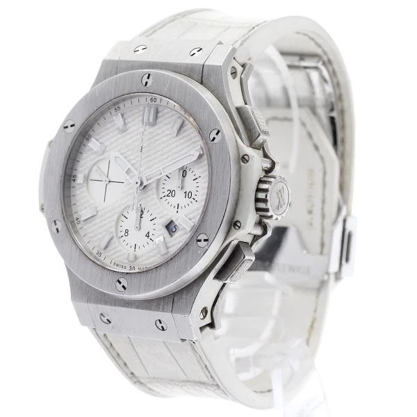 Hublot — Hublot Big Bang White Jeans 301.SE.2710.NR.WJJ14 48mm SS White Dial Watch #C1859