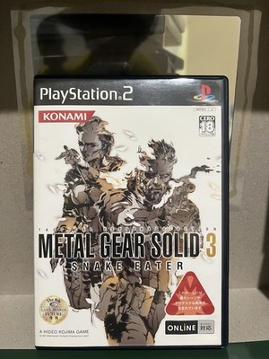 Metal Gear Solid 3 Snake Eater *PlayStation 2* *Japanese* *US Seller*