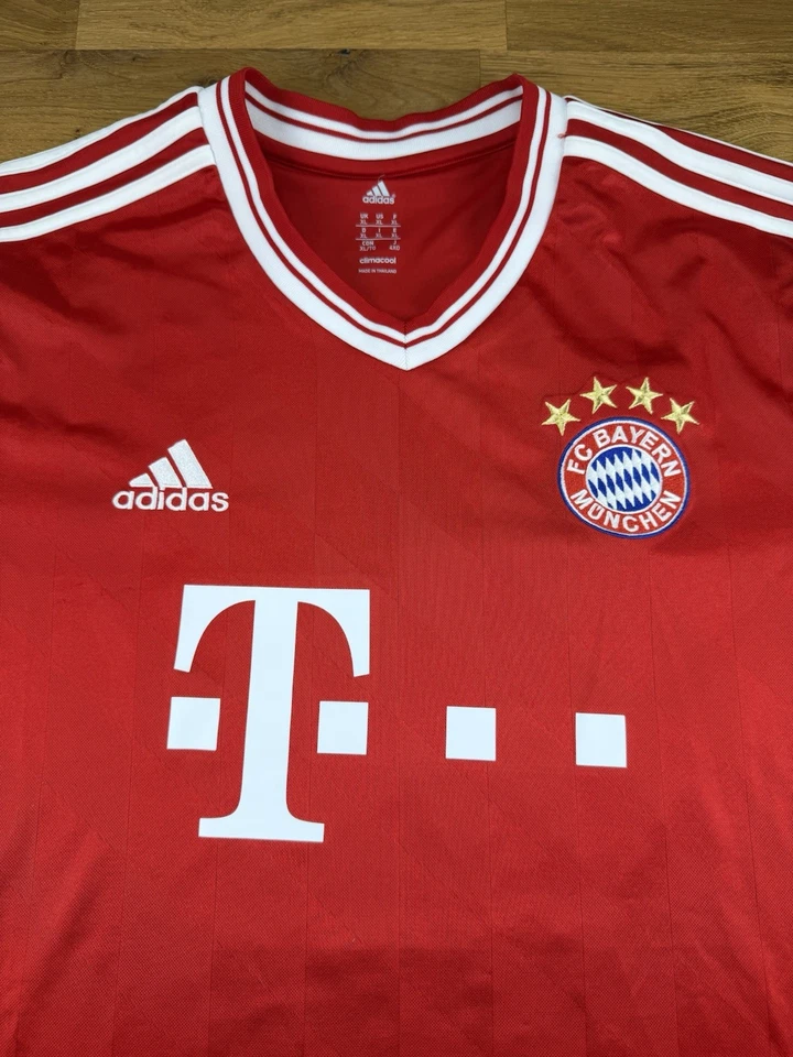 FC Bayern München Trikot 2013/14 Heim - Größe L - Original Adidas - 39 Kroos - Bild 3 von 4