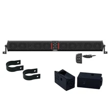 Wet Sounds STEALTH-XT-12-B All-in-One Bluetooth Soundbar - Black with Remote