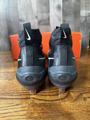 Nike Alpha Huarache NXT Black Metal Baseball Cleats DJ6517-010