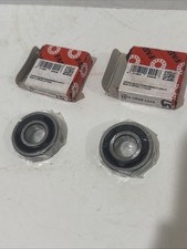 FAG 6203-2RSR-C3 deep groove ball bearing Lot Of 2 NOS
