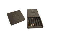 Mini pinning tray with sliding lid