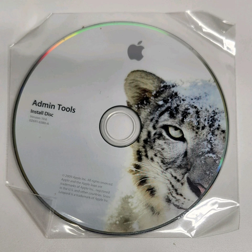 Servidor Apple Mac OS X 10.6 Snow Leopard con licencia de cliente ilimitada envío gratuito Foto 4 de 4