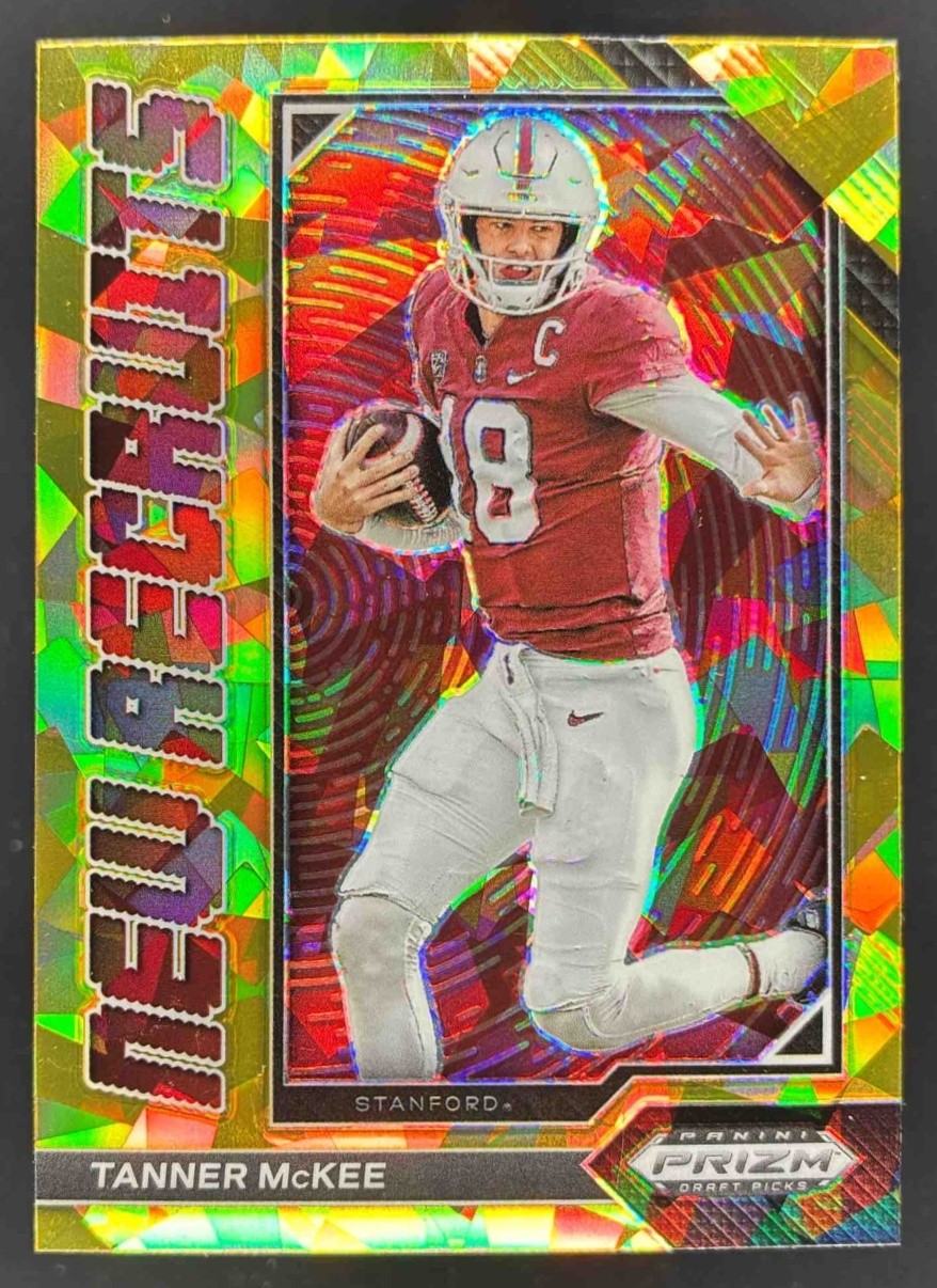 Tanner McKee Panini Prizm Draft Picks New Recruits #NR9 Base