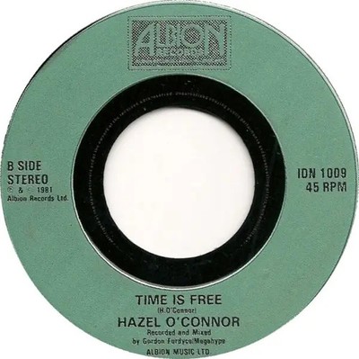 Hazel OConnor D-Days INJECTION MOULDED Vinyl Single 7inch Albion