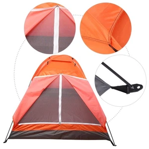 Tente double en plein air pour le camping Escalade Pêche Plage HVPT