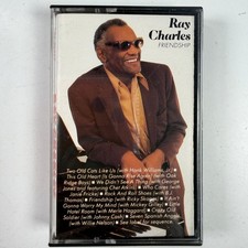 Ray Charles Friendship Cassette 1984 Columbia Records Country Duets