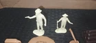 Marx Playset Fort APACHE  Rin Tin Tin , Rusty And  LT.  Masters with Extras