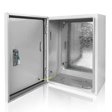 12'' 16'' 20'' Steel Electrical Enclosure IP65 Wall Mount Junction Box Outdoor