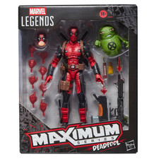 Marvel Legends Maximum Series Deadpool  Deluxe Deadpool Comics 6 inches