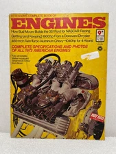 PETERSENS COMPLETE BOOK OF ENGINES 1973 American Car Specification Modification
