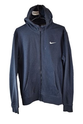 NIKE Blau Hoodie Gr. M Herren Full Zip Sport Pullover Freizeit Outdoor Oberbekleidung
