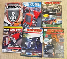 Hot rod Custom car & Rods Revival Australia magazines Lot (6)
