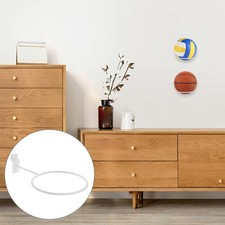 2 Pcs Hook Bracket Soccer and Basketball Holder Sports Storage Wall Mount