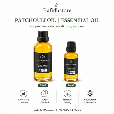 Premium Light Patchouli Oil 100% Pure Grade A Best Perfume Formulation Blend