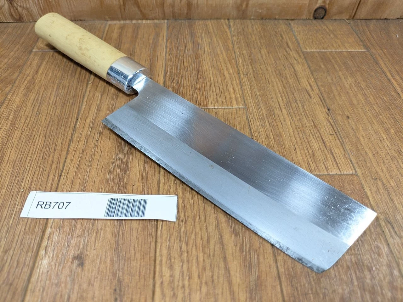 Japanese Chef's Kitchen Knife NAKIRI HOCHO Vintage from Japan 168/300mm RB707