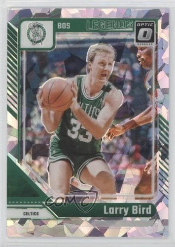2024-25 Panini Donruss Optic Legends Cracked Ice Prizm 24/25 Larry Bird #243 HOF