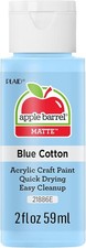 Apple Barrel Blue Cotton paint, 2 oz, 2 Fl Oz