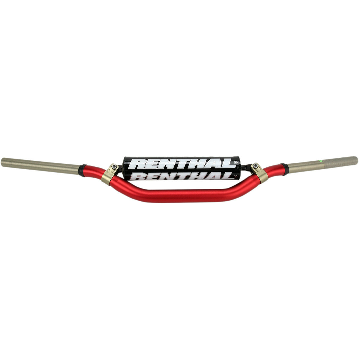 Guidon Renthal Twinwall 996 Rouge Réducteur de Vibrations pour Moto Cross