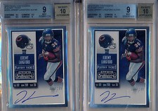 2015 Panini Contenders Football Cards - SP/SSP Print Runs List Added 9