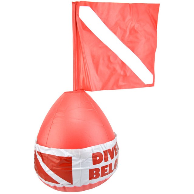 KEEP DIVING Red Color Scuba Dive Buoy Surface Marker