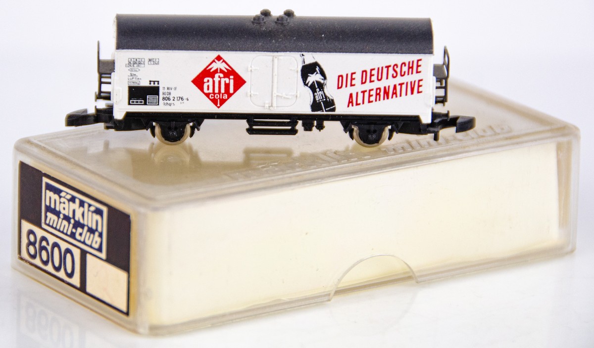 Super Rare Vintage Marklin Mini-Club 8600 German Z Scale Afri Cola
