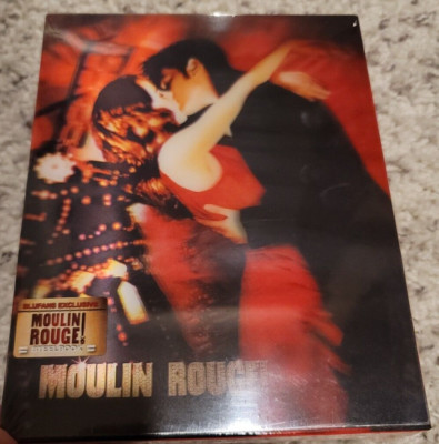 MOULIN ROUGE Blu-ray Steelbook Blufans Lenticular Full Slip Cover Embossed Gloss