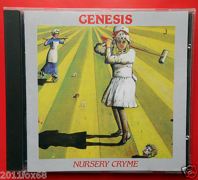 CD Genesis Nursery Cryme Rare Print 1985 the Musical Box Seven