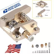 1 Set Metal Extruder Parts for Ender 3 5 MK8 Creality CR-10 10S 3D Printer Gold