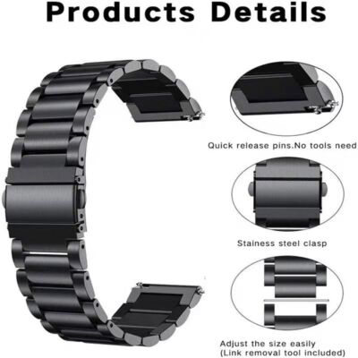 Edelstahl Uhrenarmband passend für Xia-omi S1 Active Color 2 IMILAB KW66 Armband